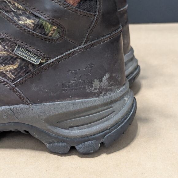 Red Wing Irish Setter King Toe Camo Leather Work Boots Lace Up Hunting Camping - Picture 7 of 8